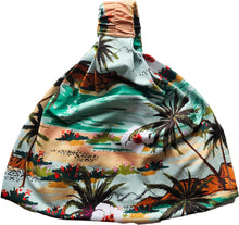 Load image into Gallery viewer, a colorful hat with palm trees on it
