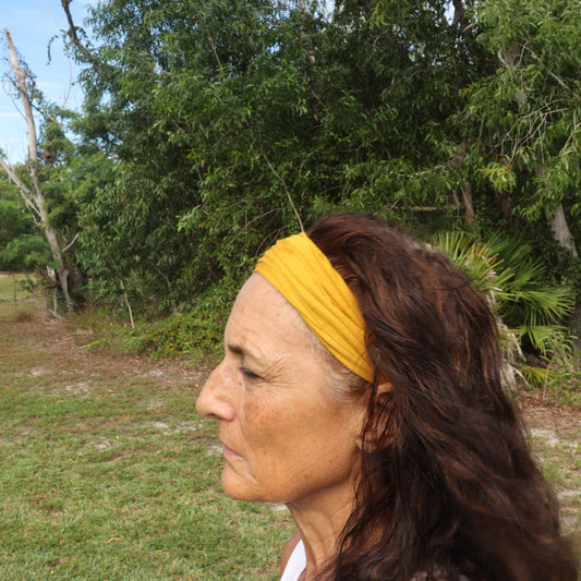 Harvest Gold Bamboo Headband