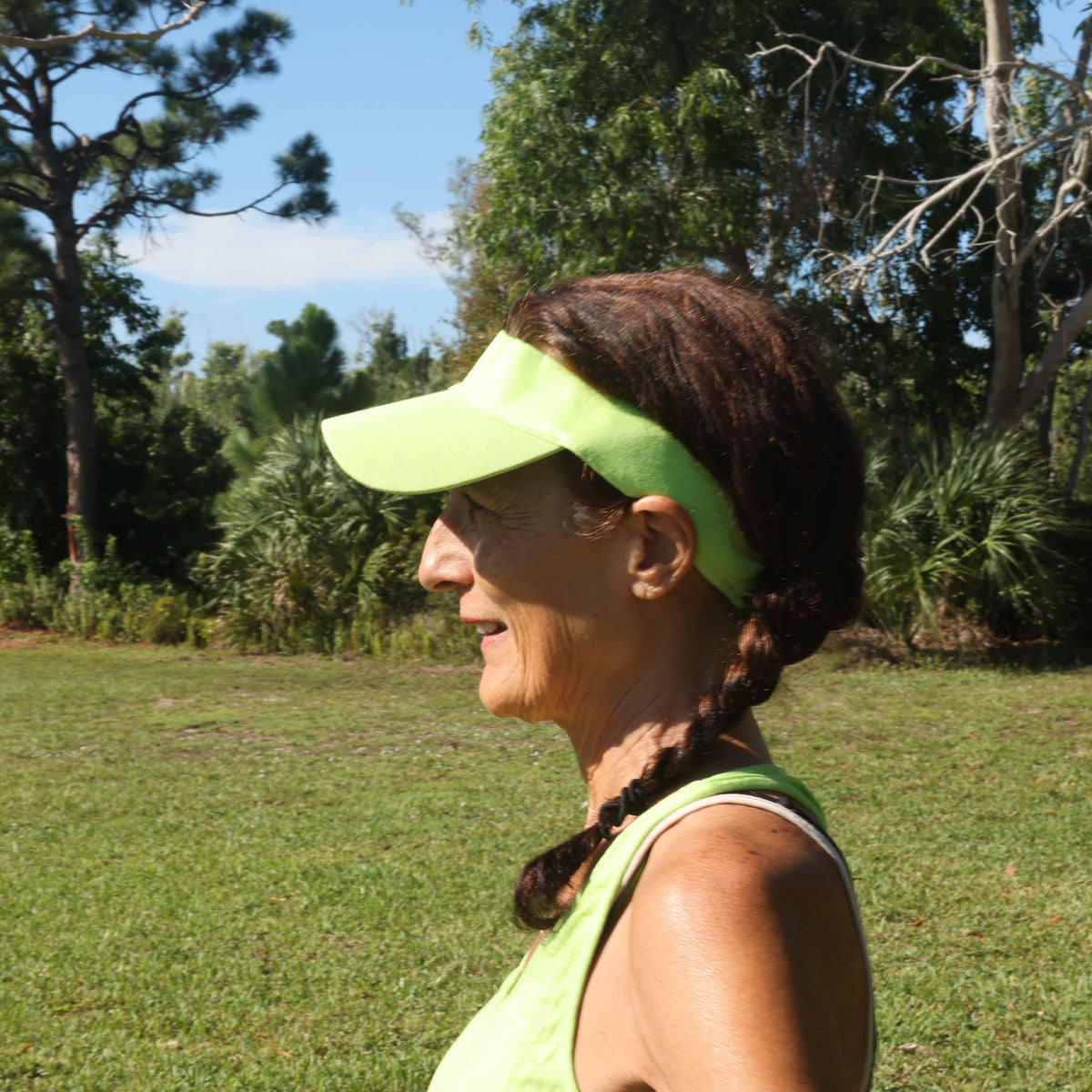 Green Sun Visor