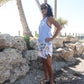 Yogaz Eco-Friendly Modal Bow Tank Top in Light Blue - YOGAZ