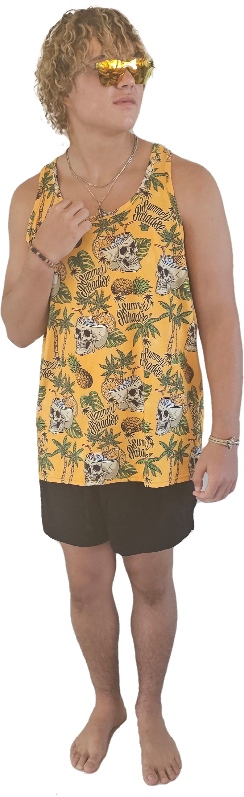 Skull Cup Super Cool Chill Tank Top