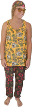 Load image into Gallery viewer, YOGAZ Unisex Pineapple Skull Print Pants with our Signature Pocket in Pocket Design
