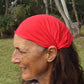 Red Bamboo Headband