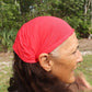 Red Bamboo Headband