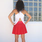 Red Pleated Skort - YOGAZ