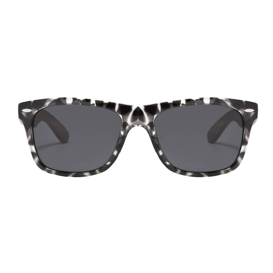 a pair of sunglasses on a white background