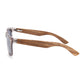YOGAZ Cool Silver Bamboo Sunglasses