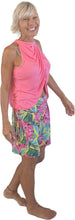 Load image into Gallery viewer, YOGAZ Lotus Flower Blossom Tropical &amp; Colorful Fun Shorts
