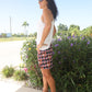 Skort Red, White & Blue USA - YOGAZ