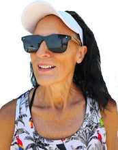 Load image into Gallery viewer, White Bamboo Matching Sun Visor
