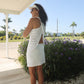 YOGAZ White Eco Friendly Modal Fabric Skort - YOGAZ