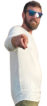 Load image into Gallery viewer, a man in a white shirt pointing at the camera
