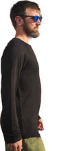 Load image into Gallery viewer, Bamboo UV Protectant  Long Sleeve Shirts Black sizes Extra Small to XXXL
