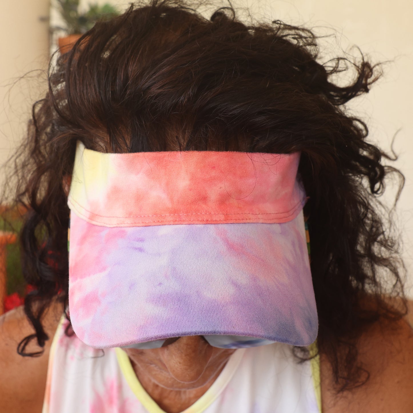 Tie Dye Visor Pattern 1