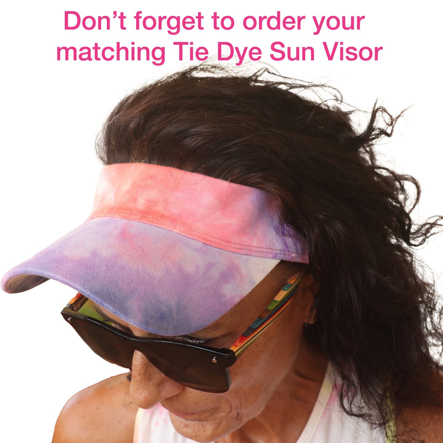 Tie Dye Visor Pattern 1