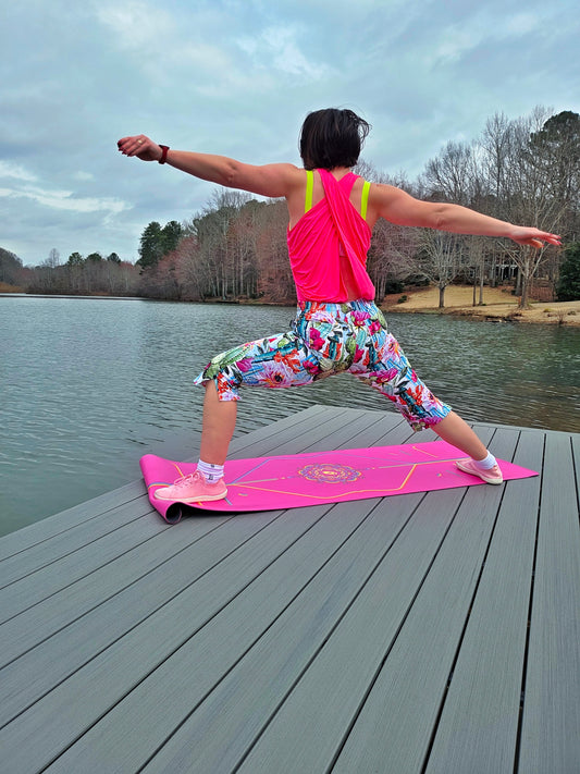 Desert Rose Capris - YOGAZ