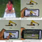 Yoga at Home 3D Suede Texture Self-Teaching Yoga Mat - Learn with Founder of YOGAZ Barbara - YOGAZ