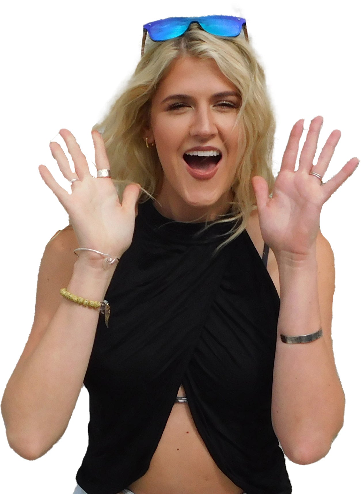 The Yogaz Black Sexy Top is well, really sexy! Made with Sustainable Eco-Friendly Bamboo! - YOGAZ