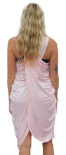 Load image into Gallery viewer, Yogaz New Eco Friendly Bamboo Pink Swimsuit Cover-Sun Dress is called &quot;Wave&quot;. It&#39;s super cute, elegant and so comfortable.
