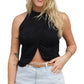 The Yogaz Black Sexy Top is well, really sexy! Made with Sustainable Eco-Friendly Bamboo! - YOGAZ