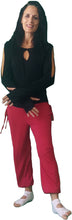 Load image into Gallery viewer, YOGAZ Eco-Friendly Bamboo Hot-Pink  Pants with our Signature Pocket in Pocket design
