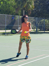 Load image into Gallery viewer, Yogaz Tooty Fruity Fun Print Shorts for Pickleball, Yoga Gardening and more!

