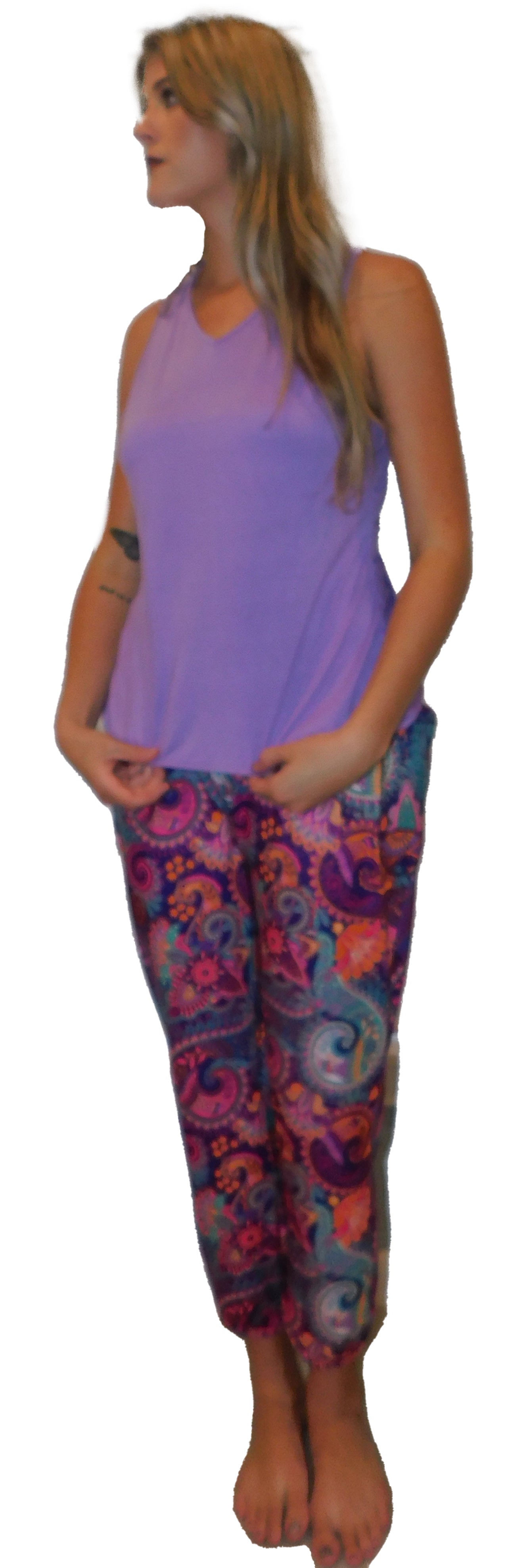 Batik Print YOGAZ-Signature Pocket in Pocket design - YOGAZ
