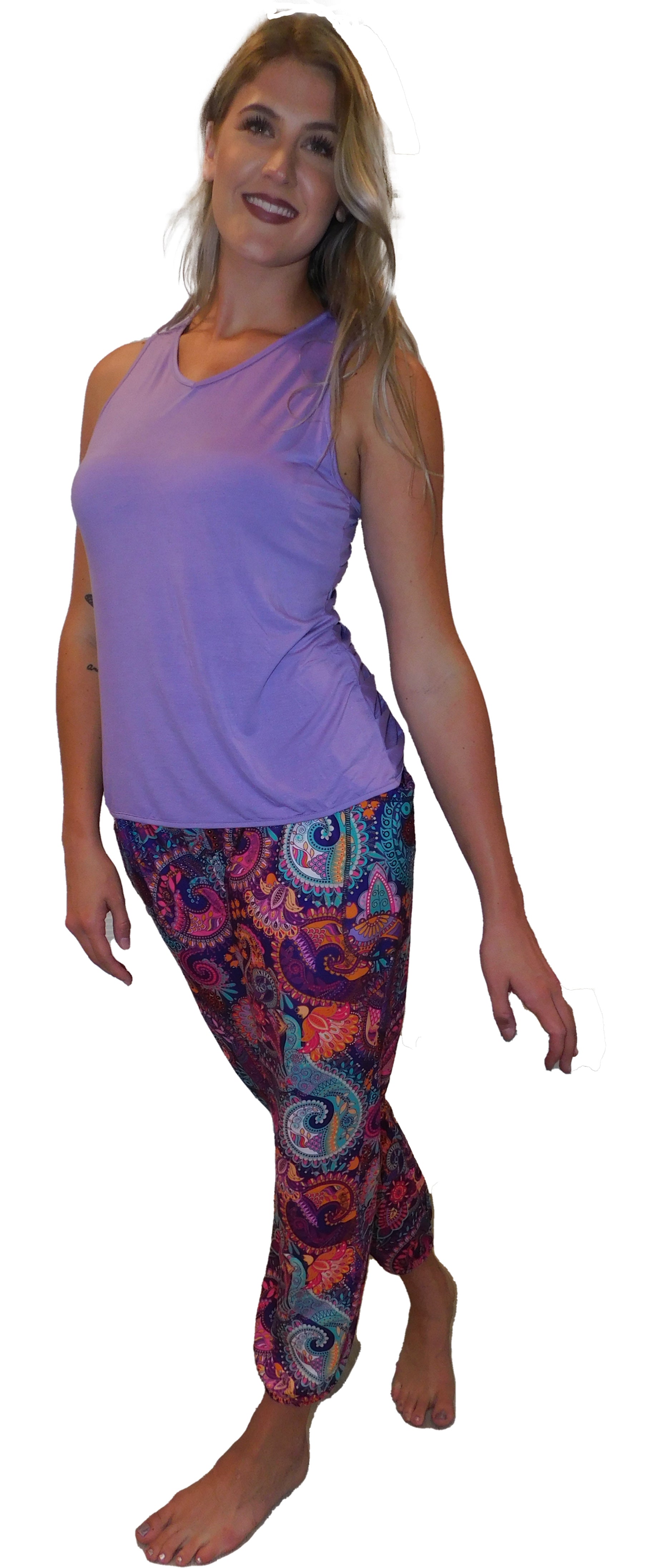 Batik Print YOGAZ-Signature Pocket in Pocket design - YOGAZ