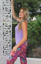 Load image into Gallery viewer, YOGAZ Eco-Friendly Bamboo Fabric Lovely Lavender BOW Tank Top
