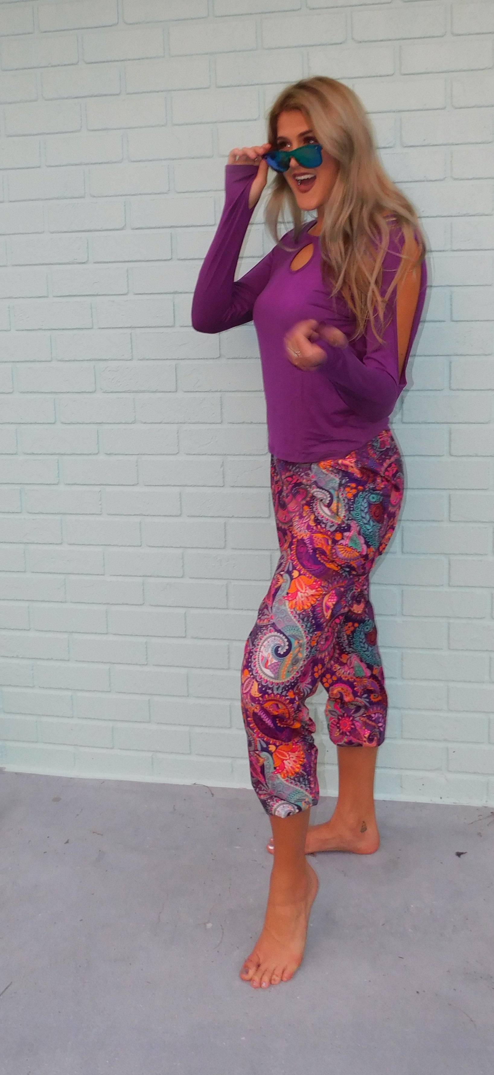 Batik Print YOGAZ-Signature Pocket in Pocket design - YOGAZ