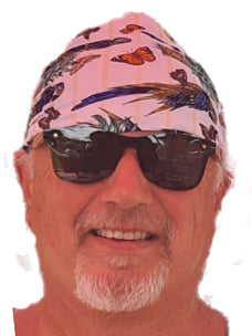 Tropical Stripe Headband - Matches Tropical Stripe Shorts - YOGAZ
