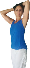 Load image into Gallery viewer, YOGAZ Eco-Friendly Bamboo Fabric Luxurious BOW Tank Top Royal Blue
