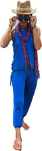 Load image into Gallery viewer, YOGAZ &quot;NEW&quot; Royal Blue Bamboo Pants with our Signature Pocket in Pocket Design
