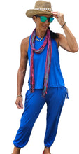 Load image into Gallery viewer, YOGAZ &quot;NEW&quot; Royal Blue Bamboo Pants with our Signature Pocket in Pocket Design
