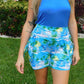 YOGAZ Serenity Super Colorful and Fun Shorts-Pickleball Shorts