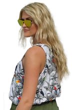 Load image into Gallery viewer, Parrots in Paradise Super Cool Chill Tank Top
