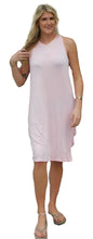 Load image into Gallery viewer, Yogaz New Eco Friendly Bamboo Pink Swimsuit Cover-Sun Dress is called &quot;Wave&quot;. It&#39;s super cute, elegant and so comfortable.
