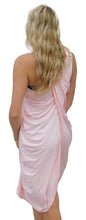 Load image into Gallery viewer, Yogaz New Eco Friendly Bamboo Pink Swimsuit Cover-Sun Dress is called &quot;Wave&quot;. It&#39;s super cute, elegant and so comfortable.
