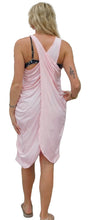 Load image into Gallery viewer, Yogaz New Eco Friendly Bamboo Pink Swimsuit Cover-Sun Dress is called &quot;Wave&quot;. It&#39;s super cute, elegant and so comfortable.
