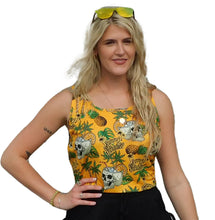 Load image into Gallery viewer, Skull Cup Super Cool Chill Tank Top
