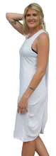Load image into Gallery viewer, Yogaz New Eco Friendly Bamboo  Ivory Swimsuit Cover-Sun Dress is called &quot;Wave&quot;. It&#39;s super cute, elegant and so comfortable.
