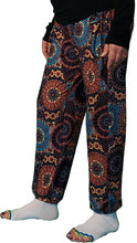 Load image into Gallery viewer, YOGAZ Mandala Print Pants with our Signature Pocket in Pocket design
