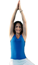 Load image into Gallery viewer, YOGAZ Eco-Friendly Bamboo Fabric Luxurious BOW Tank Top Royal Blue
