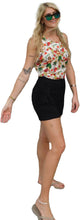 Load image into Gallery viewer, Black Men&#39;s or Women&#39;s Eco-Friendly Bamboo Fabric Shorts with Waist Tie for the Ultimate Comfort
