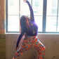 YOGAZ Nina Print Pants with our signature two Pockets in one design