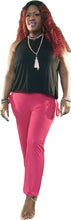 Load image into Gallery viewer, YOGAZ Eco-Friendly Bamboo Hot-Pink  Pants with our Signature Pocket in Pocket design
