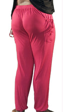 Load image into Gallery viewer, YOGAZ Eco-Friendly Bamboo Hot-Pink  Pants with our Signature Pocket in Pocket design
