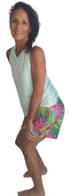Load image into Gallery viewer, YOGAZ Lotus Flower Blossom Tropical &amp; Colorful Fun Shorts
