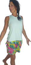 Load image into Gallery viewer, YOGAZ Lotus Flower Blossom Tropical &amp; Colorful Fun Shorts
