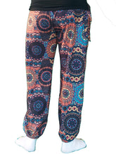 Load image into Gallery viewer, YOGAZ Mandala Print Pants with our Signature Pocket in Pocket design
